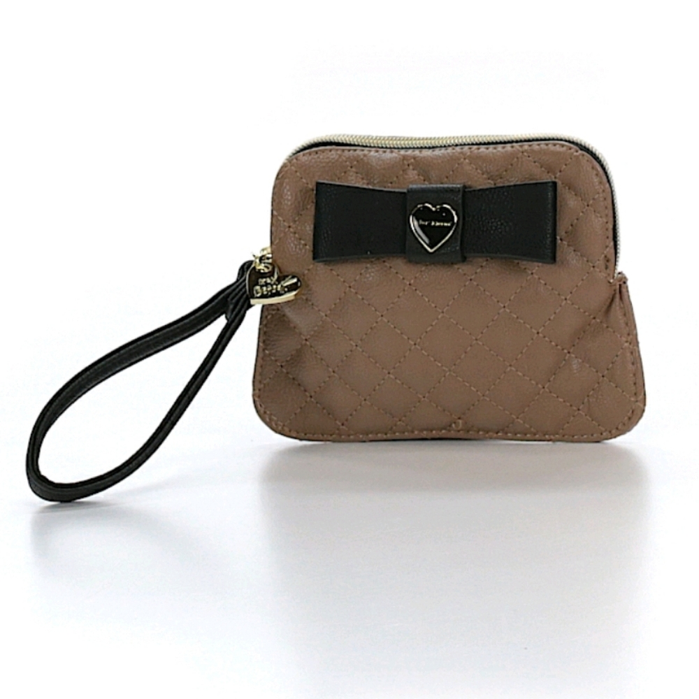 Betsey Johnson Leather Wristlet